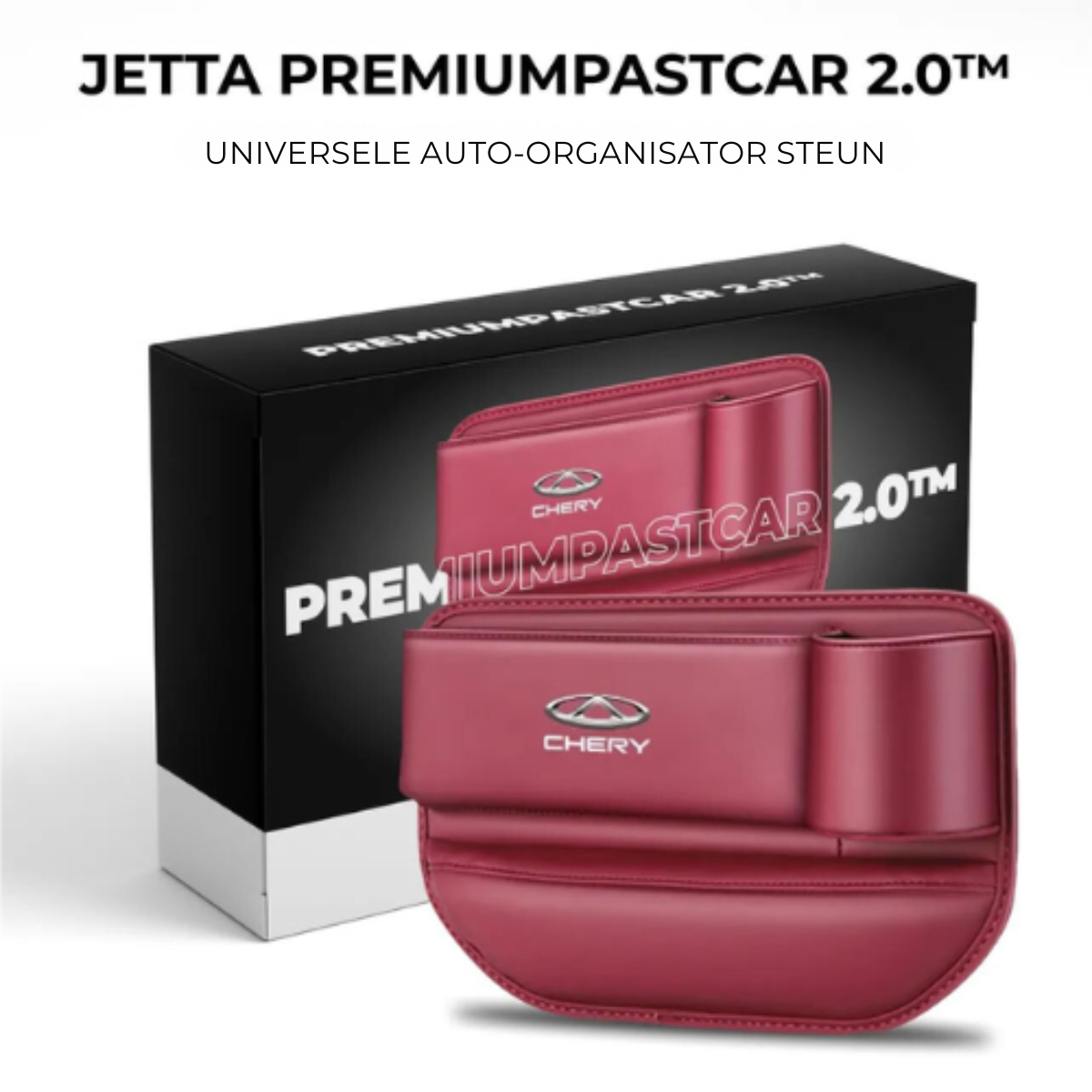 Jetta Premium PlastCar 2.0™ – Universele auto rugleuning organizer