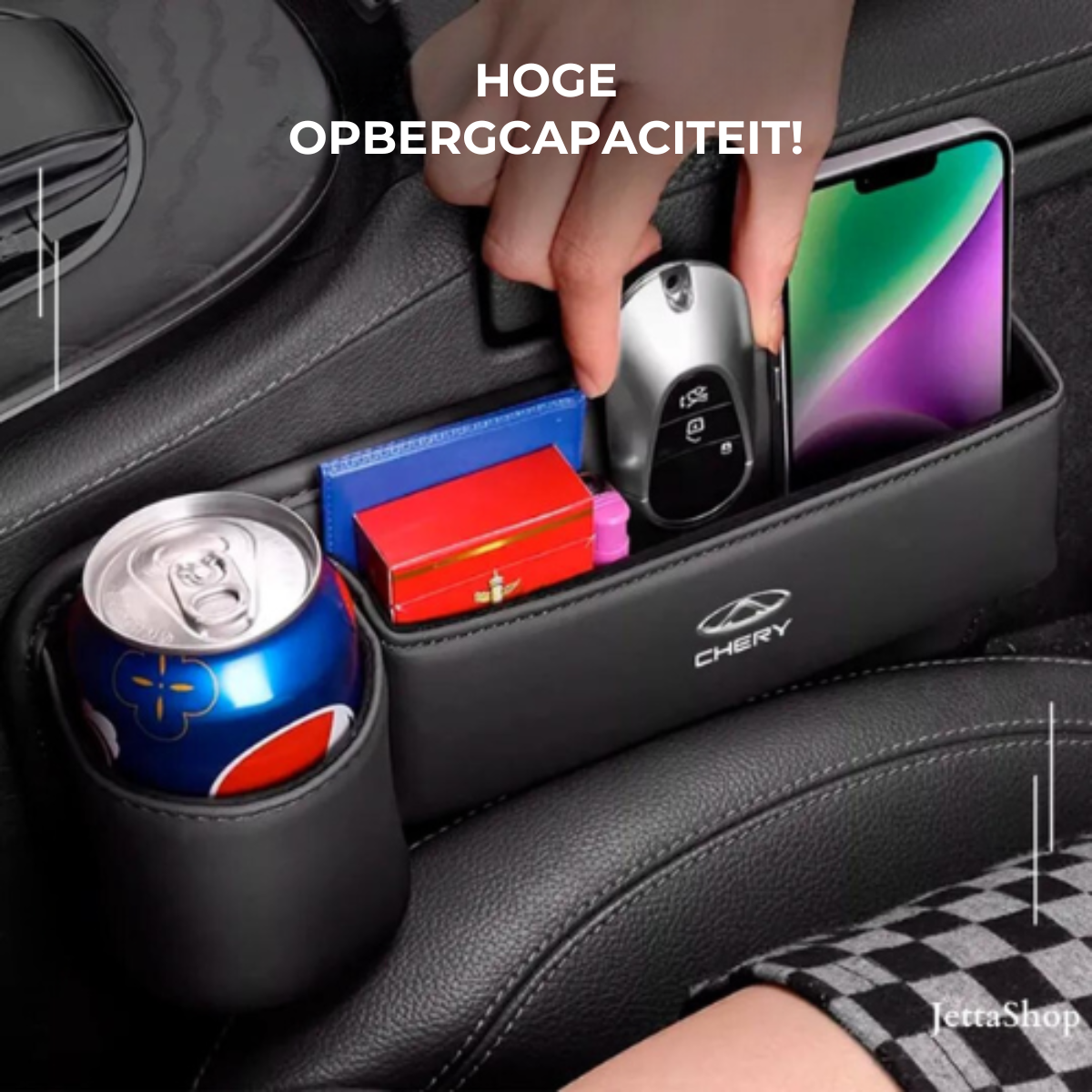 Jetta Premium PlastCar 2.0™ – Universele auto rugleuning organizer