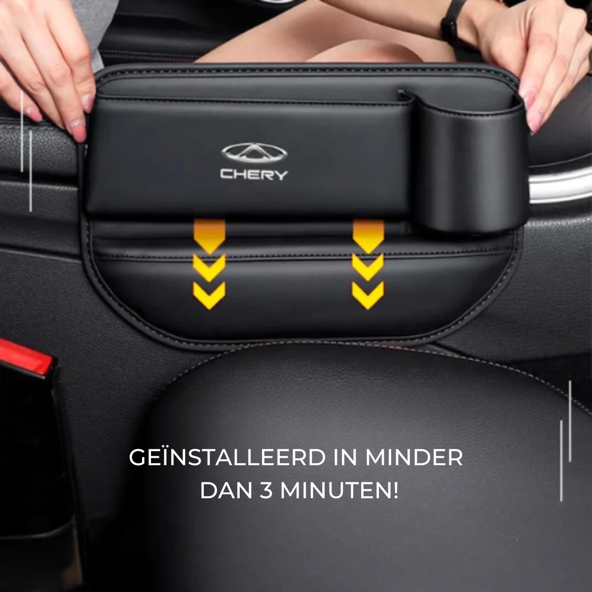 Jetta Premium PlastCar 2.0™ – Universele auto rugleuning organizer