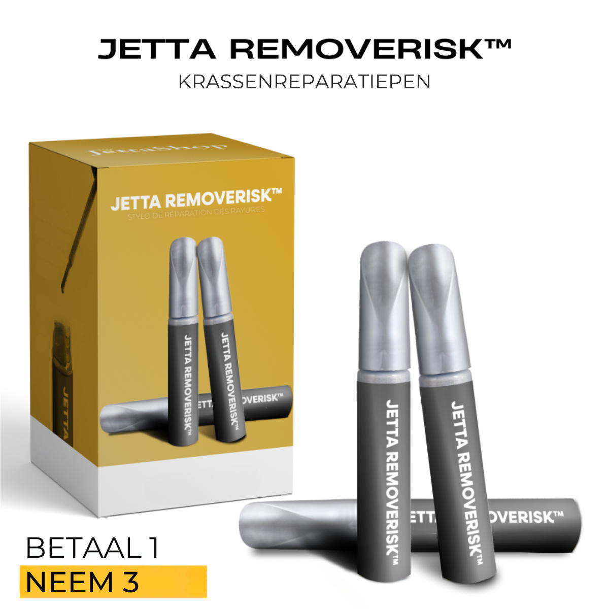 (KOOP 1, KRIJG 3) Jetta RemoveRisk™ – Krasreparatiepen