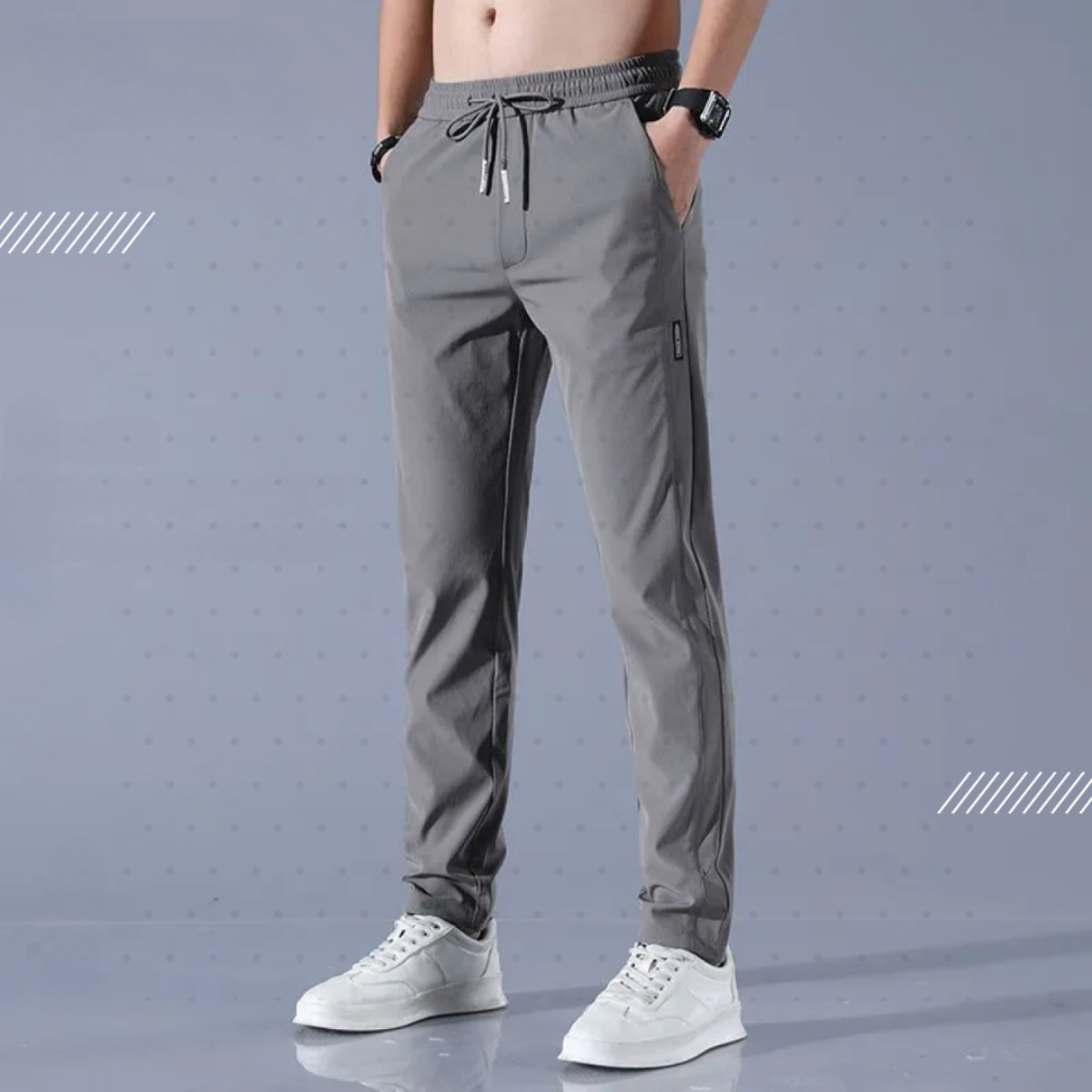 Jetta - EasyFlex™ Unisex Slim Broek [KOOP 1, KRIJG 2]
