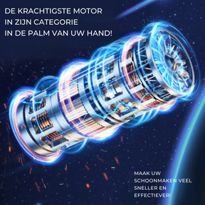 Draagbare stofzuiger MaxJetta™ + 4 EXCLUSIEVE ACCESSOIRES [EXCLUSIEF CADEAU]