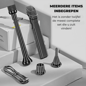 Draagbare stofzuiger MaxJetta™ + 4 EXCLUSIEVE ACCESSOIRES [EXCLUSIEF CADEAU]