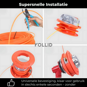 Universele heavy-duty bosmaaierkop Slash.Jetta™ – [Schone en snelle snede]