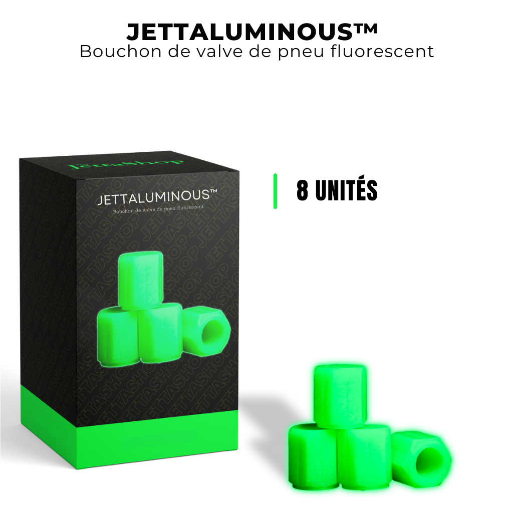 Fluorescerende ventieldopjes – JettaLuminous™ [BEPERKTE VOORRAAD]